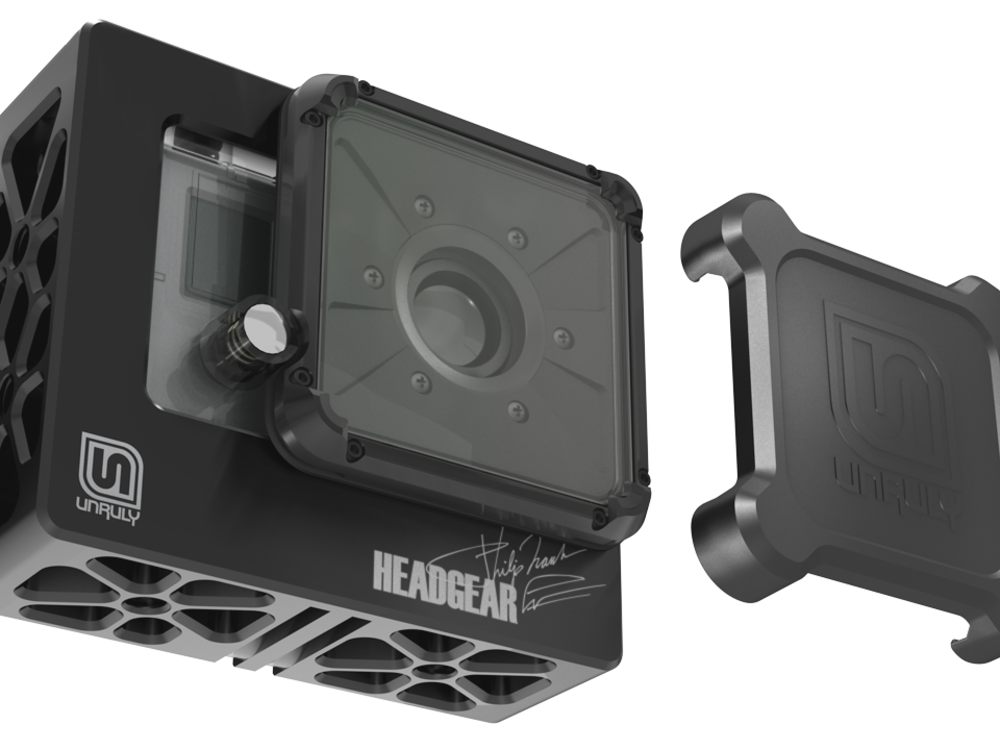UNRULY Headgear housing render